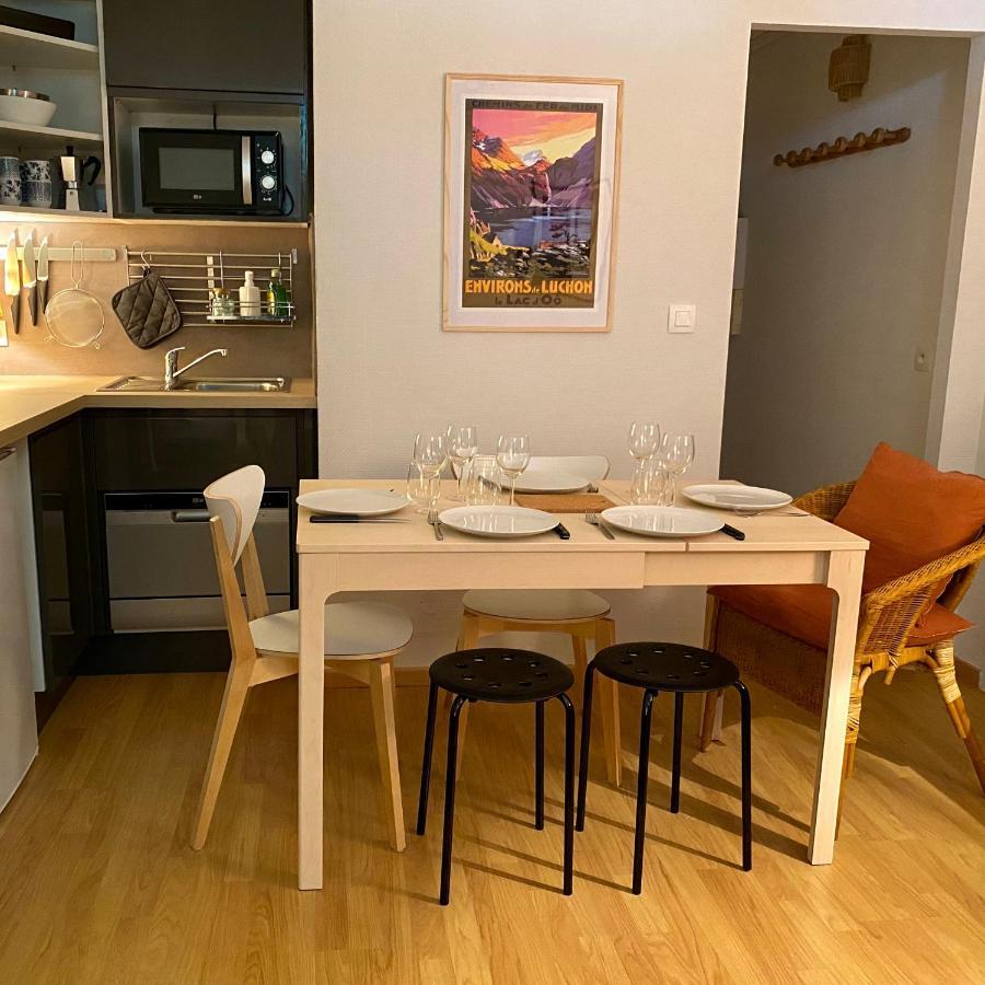Newly Renovated Ground Floor Apartment Close To Thermes Bagnères-de-Luchon エクステリア 写真